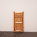 Etagère pliante bambou vintage