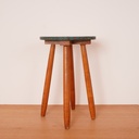 Tabouret en bois vintage