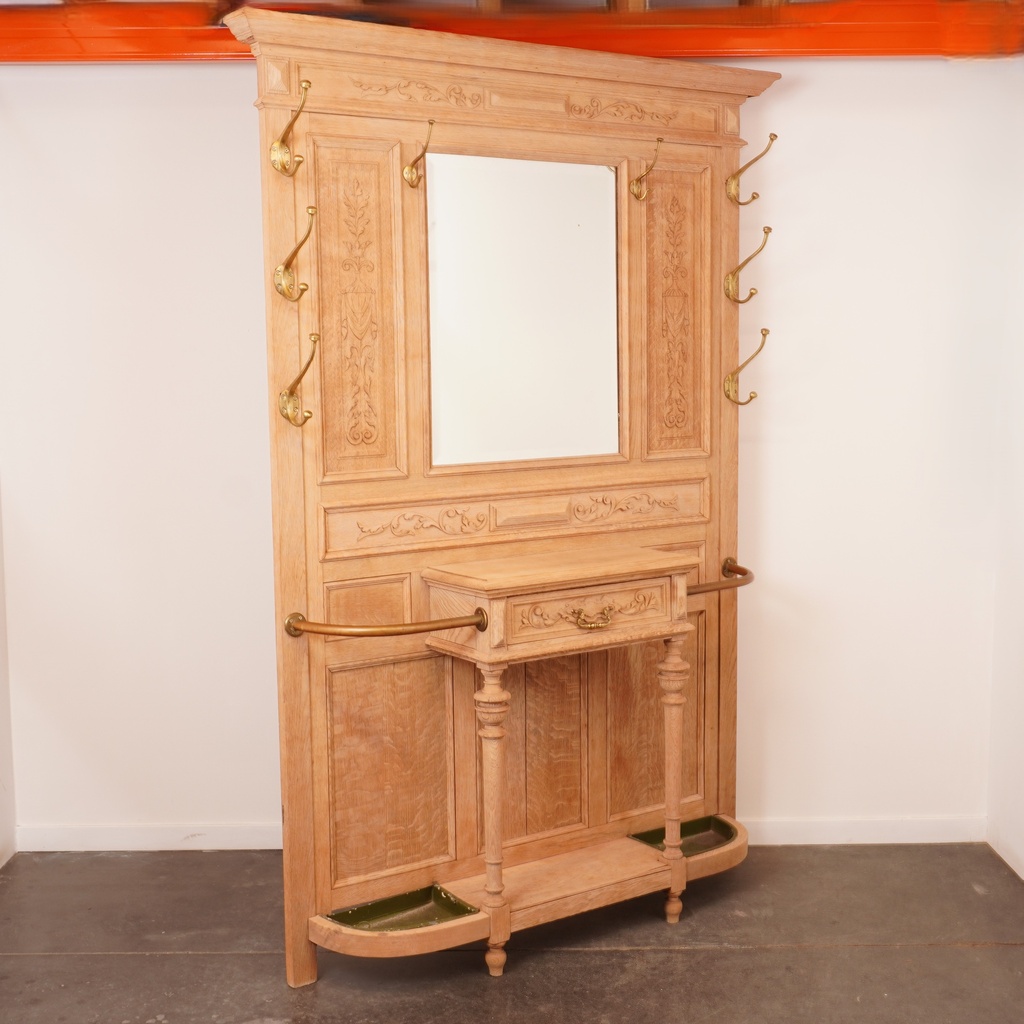 Porte manteau bois aérogommé