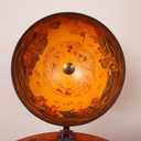 Bar globe à roulettes vintage