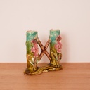 Vase en barbotine vintage