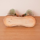 Vase en barbotine vintage