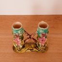 Vase en barbotine vintage