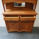 Meuble vaisselier en bois vintage