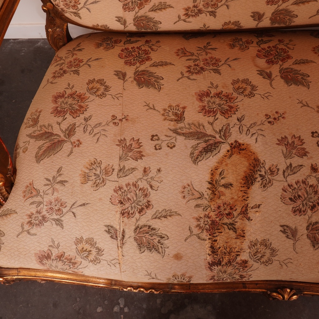 Banquette de style Louis XVI