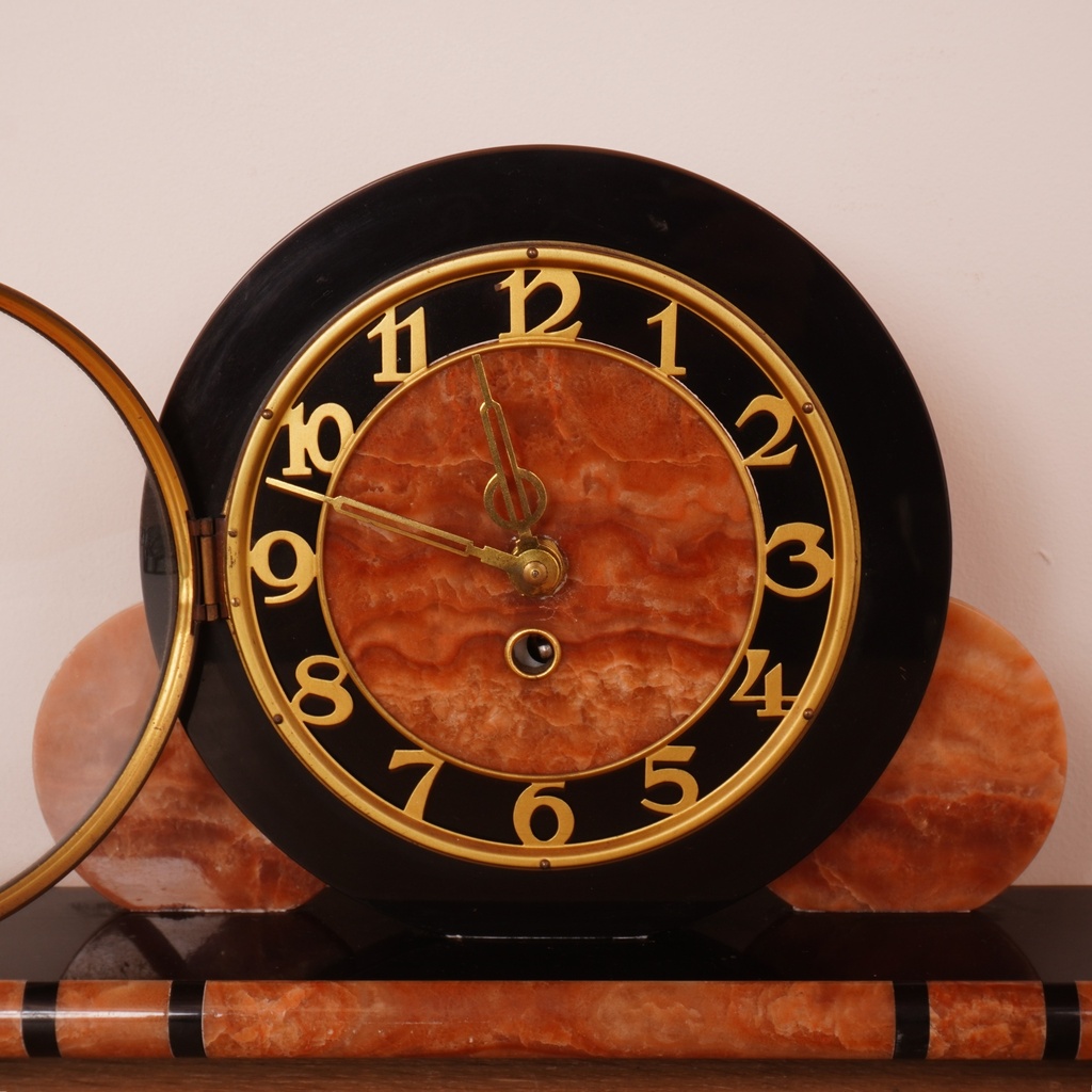 Horloge de cheminée Art déco