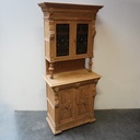 Meuble tête de lion aérogommé