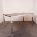 Table à manger bois/métal