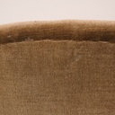 Fauteuil en velours vintage
