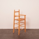Chaise haute enfant en bois