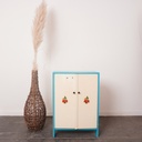 Penderie en bois poupée vintage