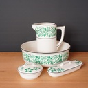 Set de toilette en faïence de NIMY