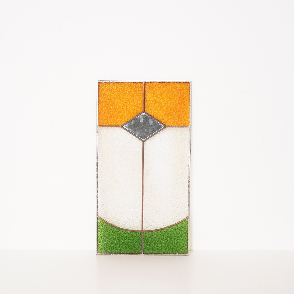Vitrail de fenêtre verre coloré