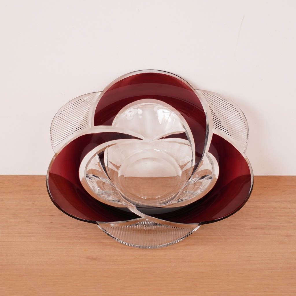 Plat cristal Val Saint Lambert