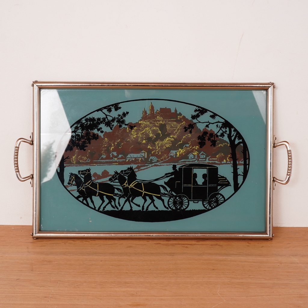 Plateau de service vintage