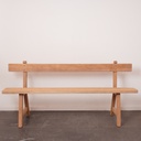 Banc en bois aérogommé