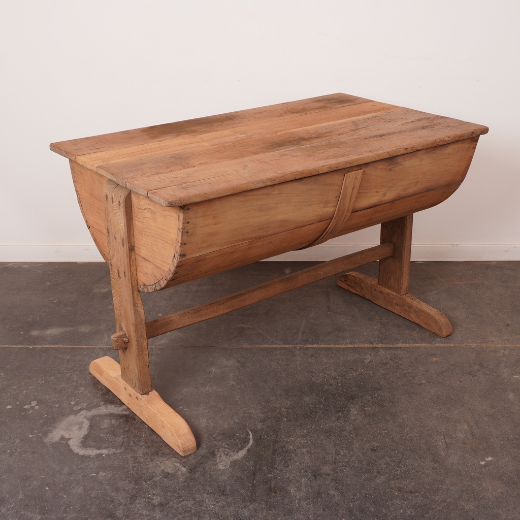 Pétrin en bois aérogommé