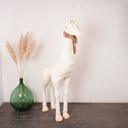 Girafe/licorne en papier maché