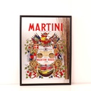 Miroir publicitaire MARTINI
