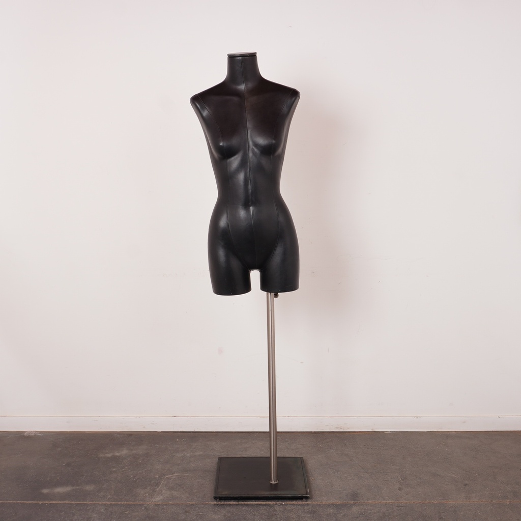 Mannequin buste femme cuir