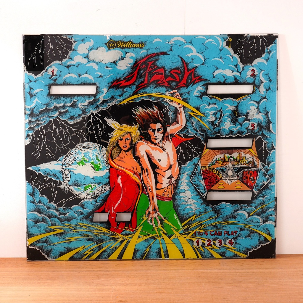 Backglass flipper Williams 1979