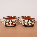 Set de 4 tasses BOCH Rambouillet