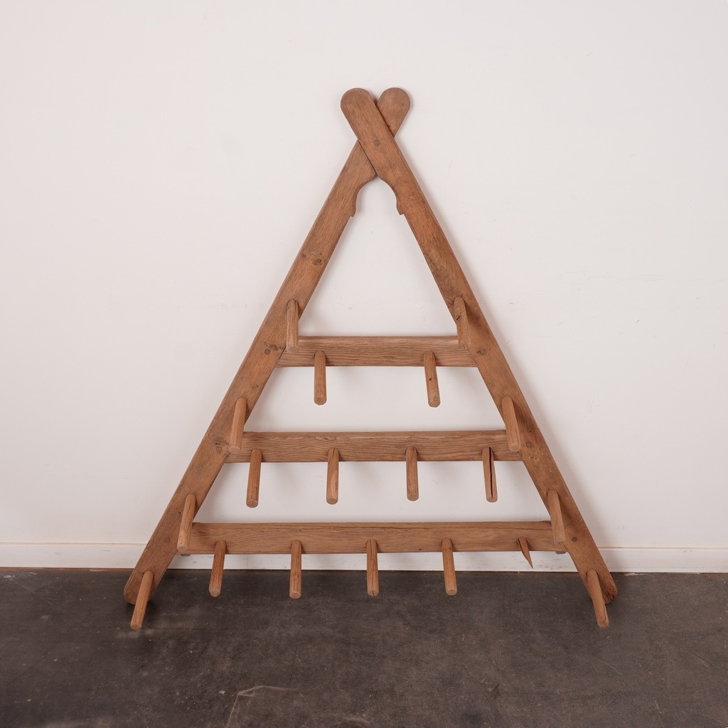 Herse bois aérogommé