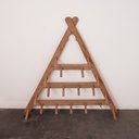 Herse bois aérogommé