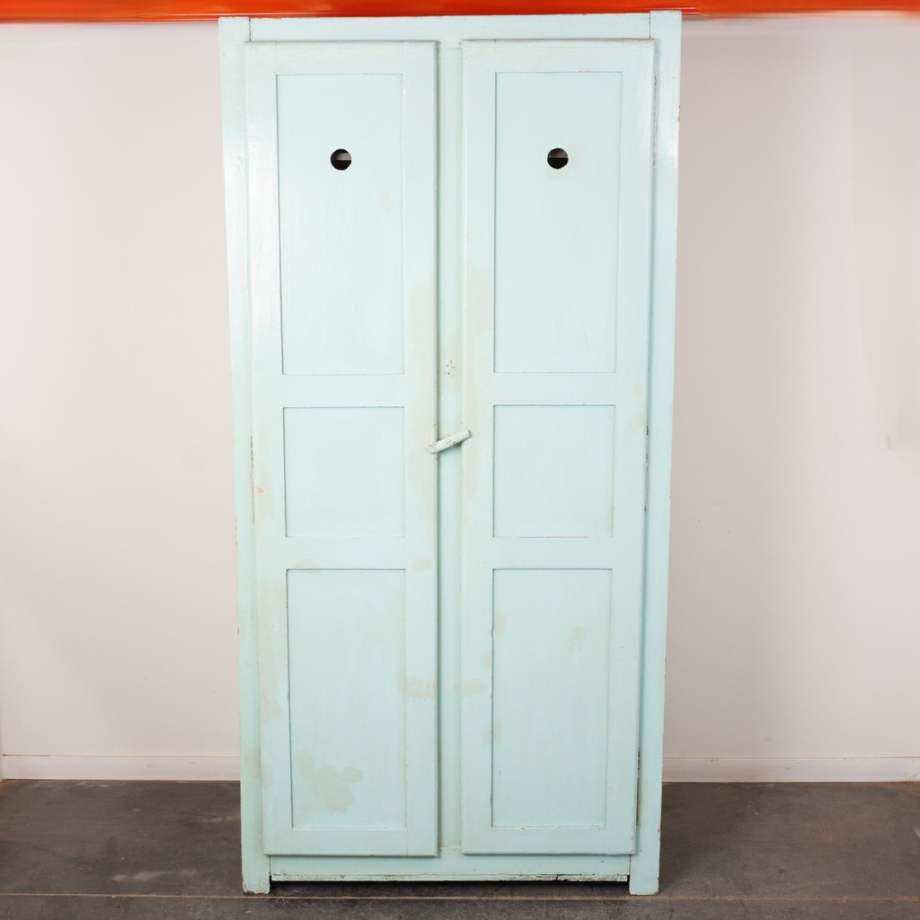 Meuble bois peint vintage