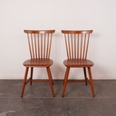 Paire chaises style scandinave