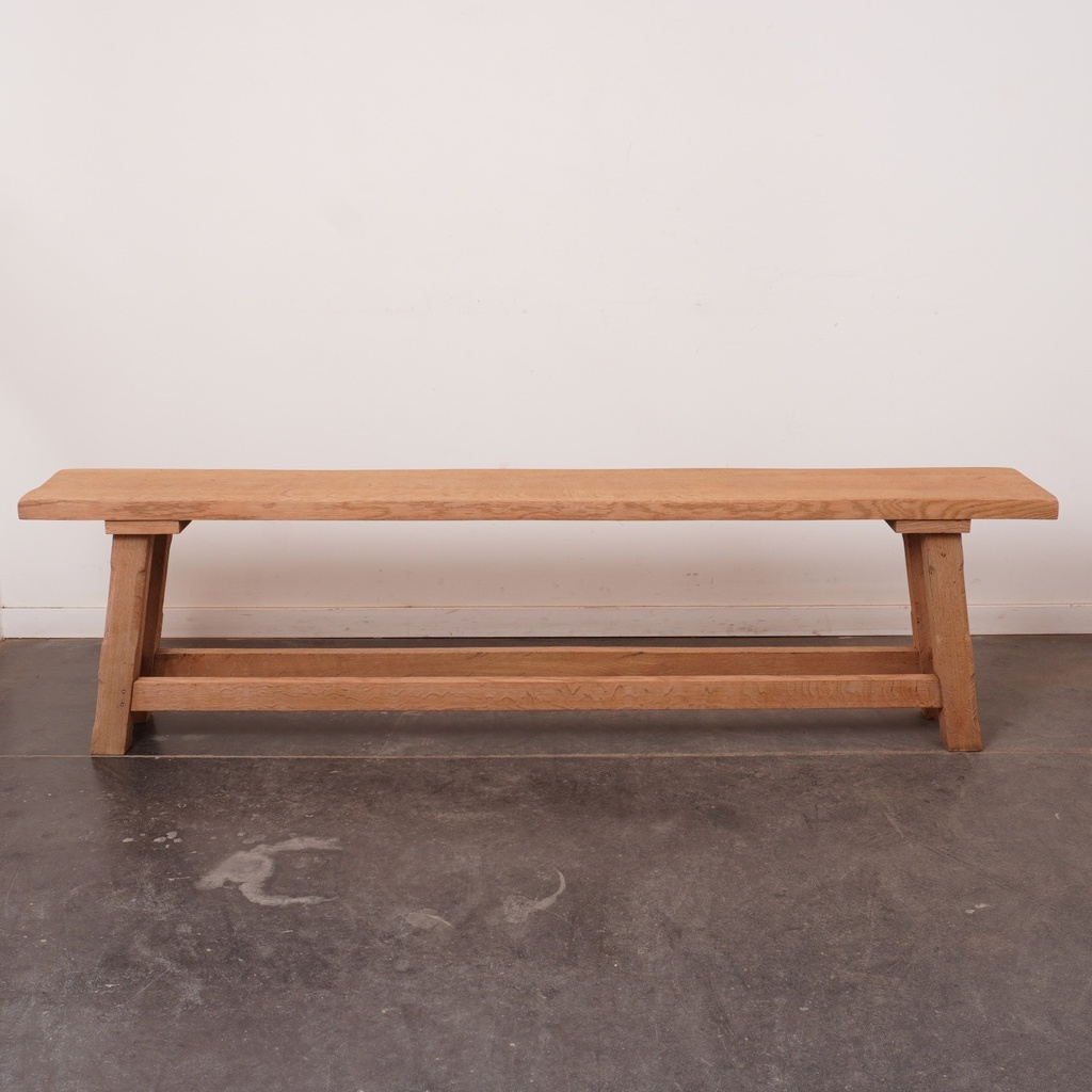 Banc bois aérogommé