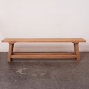 Banc bois aérogommé