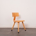 Chaise enfant en bois vintage