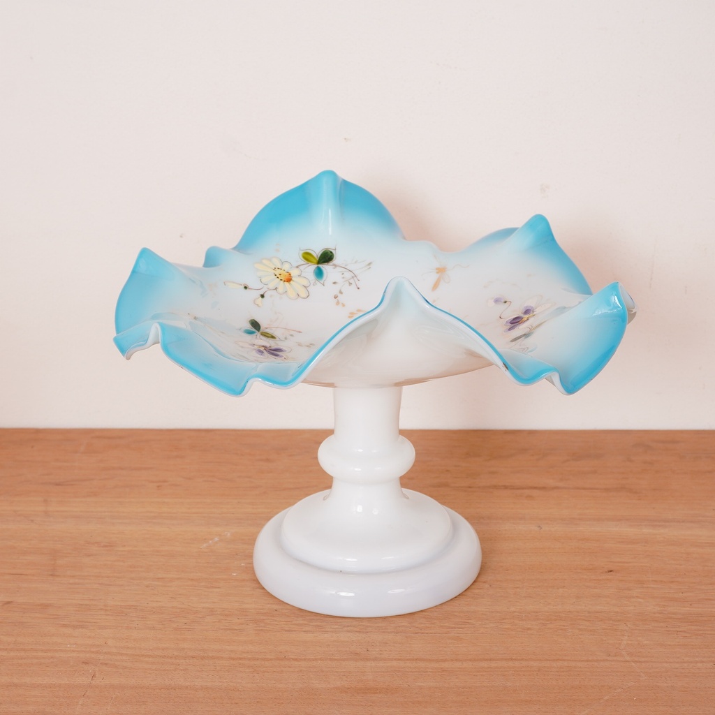 Coupe en opaline vintage