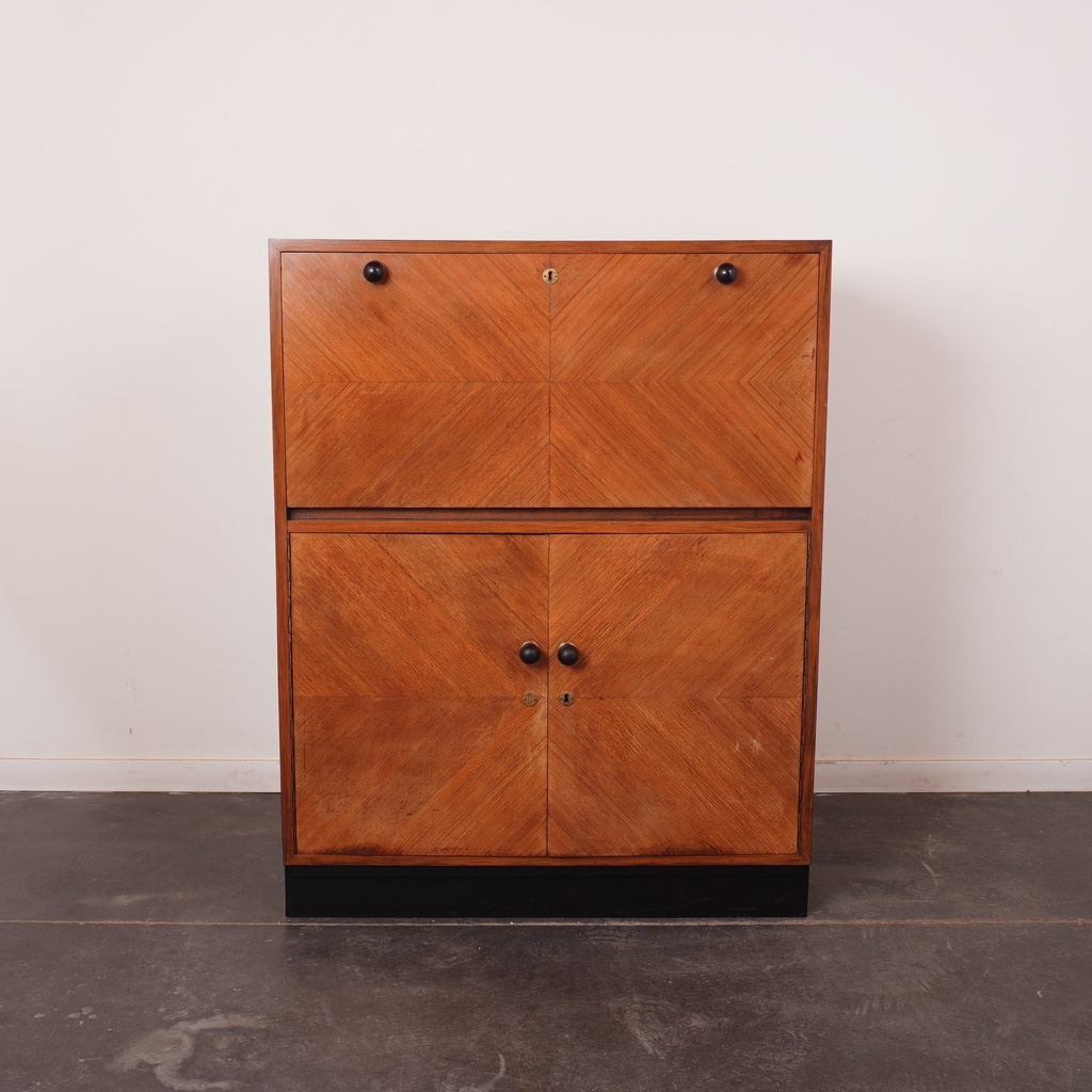 Meuble secrétaire à abattant vintage