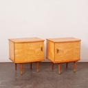 Paire de chevets vintage
