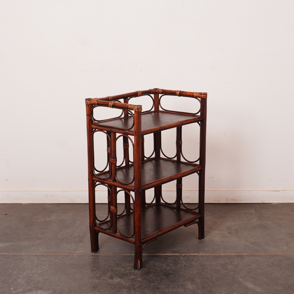 Etagère en bambou vintage