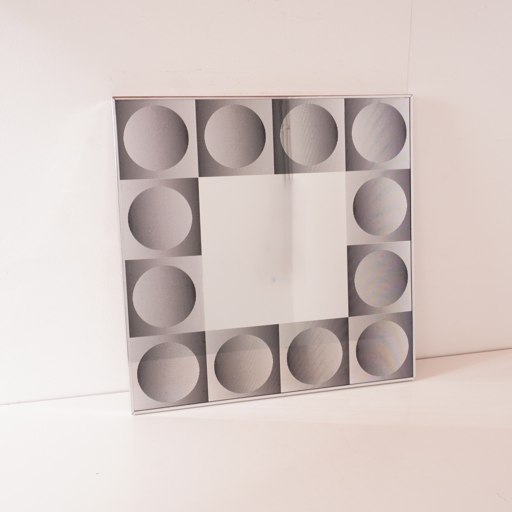 Miroir Art Optique style Vasarely