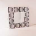 Miroir Art Optique style Vasarely