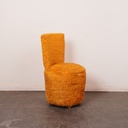 Fauteuil coffre "moumoute" 70'