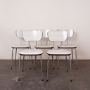 Suite 5 chaises formica vintage