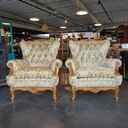 Paire de fauteuils style Louis XV