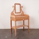 Coiffeuse en bois aérogommé