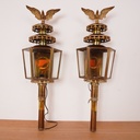 Paire d'appliques de calèche 1940'