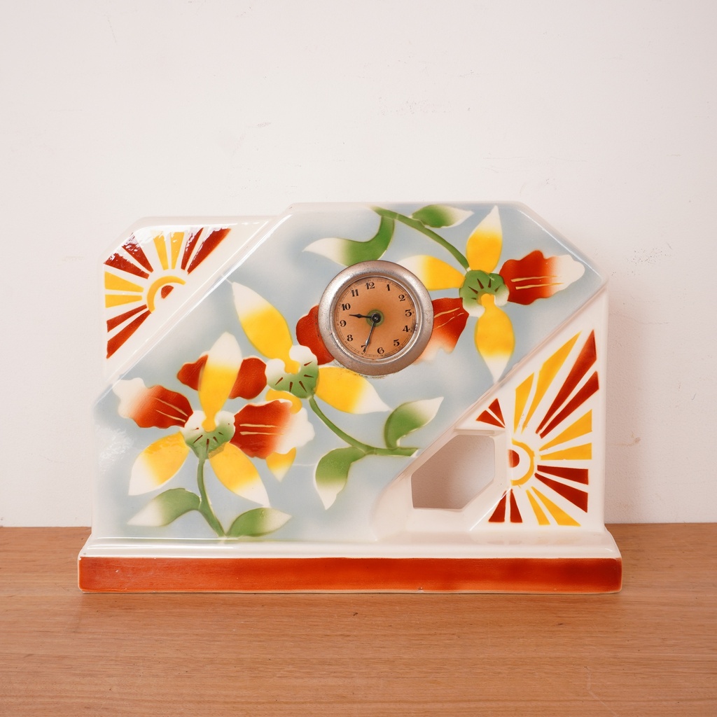 Horloge de cheminée Art Déco