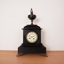 Horloge de cheminée en marbre