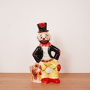 Bouteille porcelaine à liqueur vintage