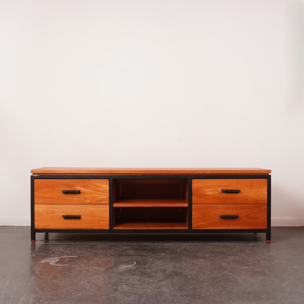 Meuble bas de TV en bois