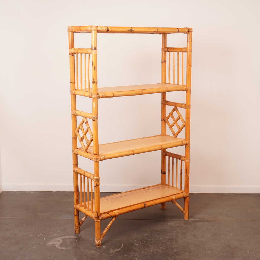 Etagère bambou vintage