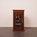 Petite vitrine en bois/verre vintage